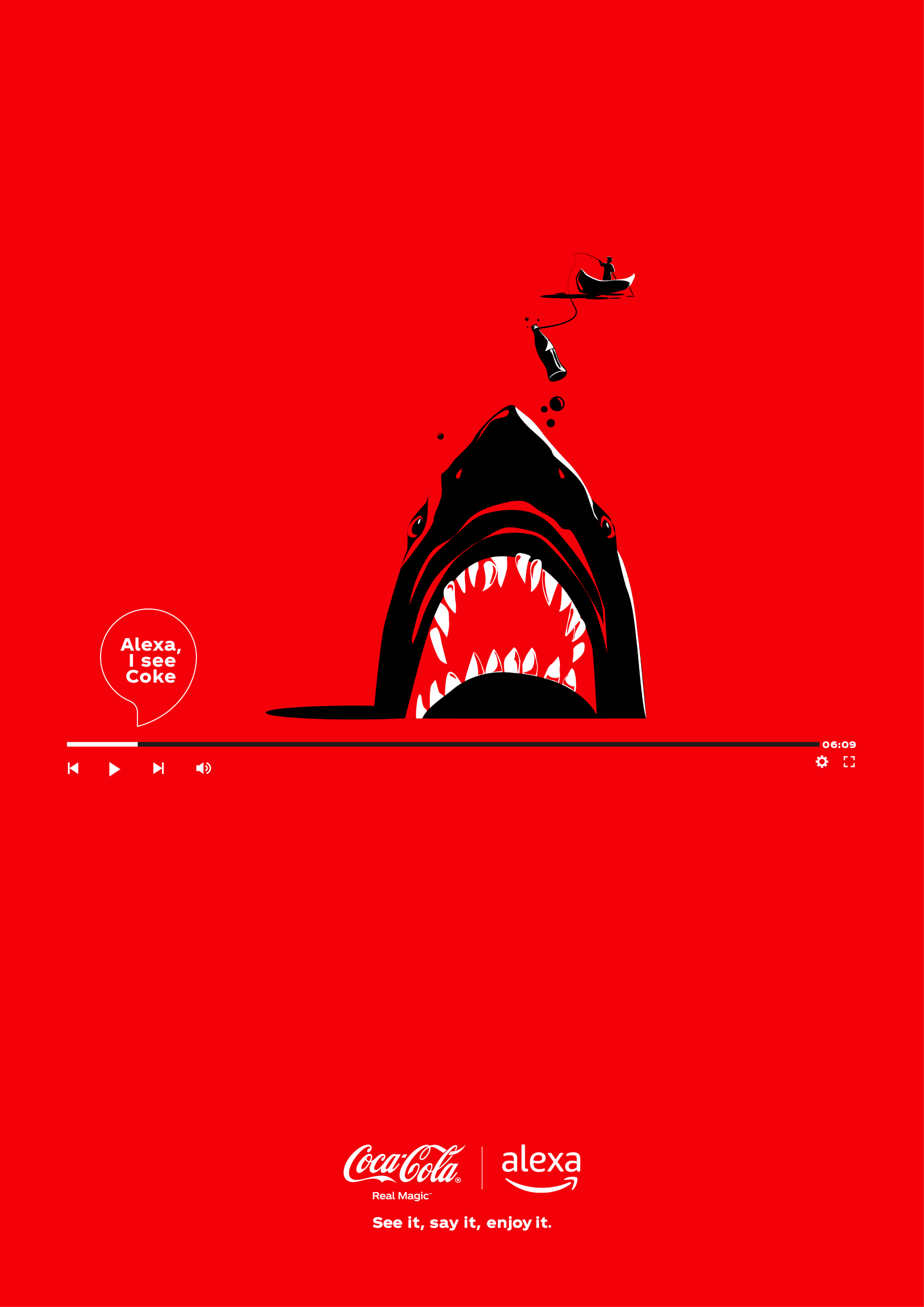 I See Coke poster 2 by Adam Sykut