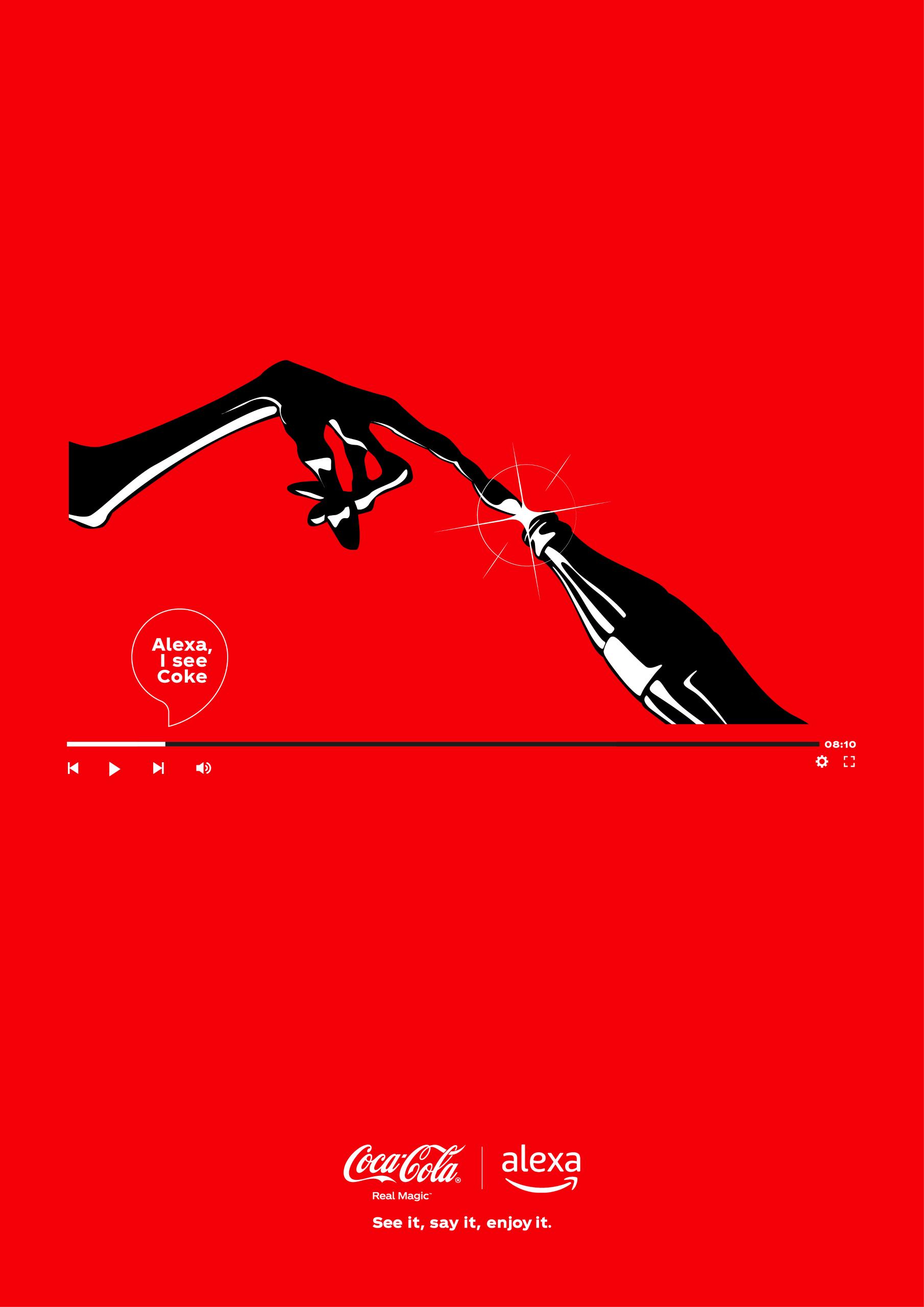 I See Coke poster 4 by Adam Sykut