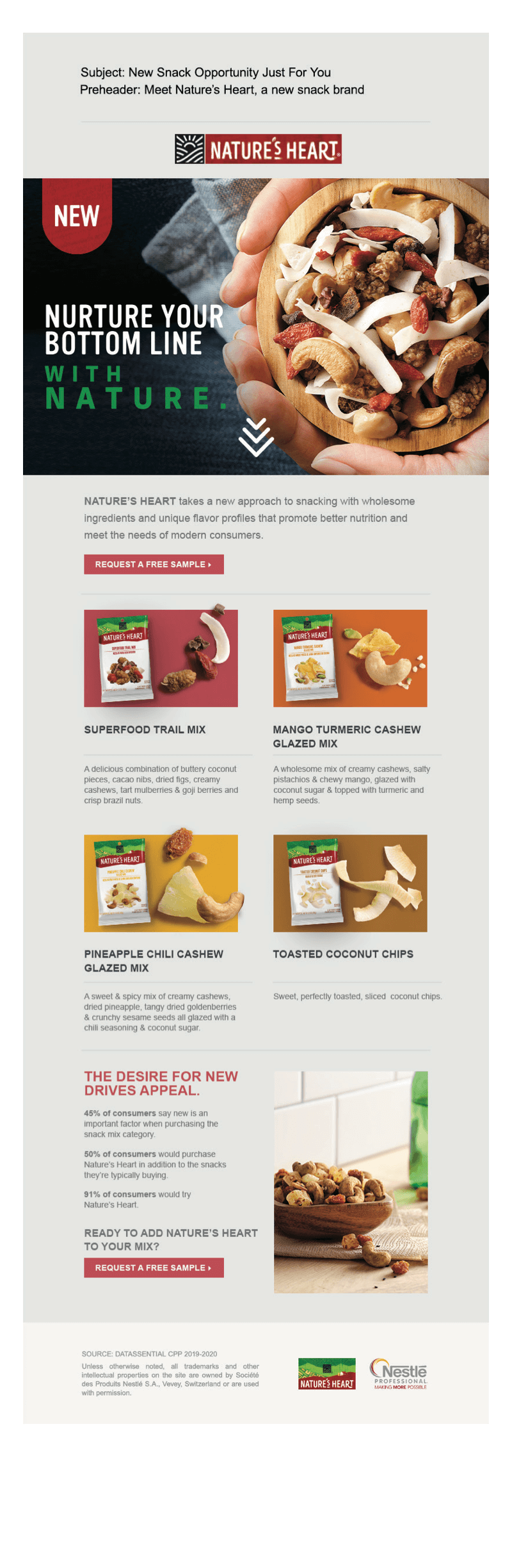 Nature’s Heart launch event invitation by Adam Sykut